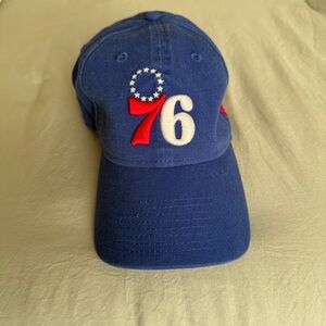 New Era 76ers Blue Hat (OS)